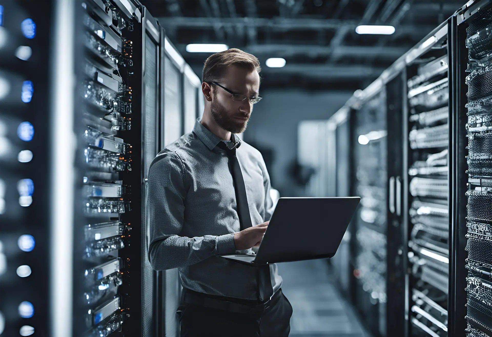 IT-Service für Unternehmen - Server- und Storage-Infrastruktur für zentrale Unternehmensanwendungen