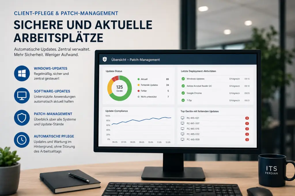 Patch Management für Unternehmen - Pflege für Server und Clients