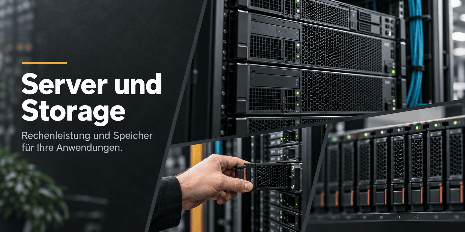 Server & Storage für Unternehmen. Planung, Einrichtung, Migration und Betreuung von Serverumgebungen in Neuss und Umgebung.